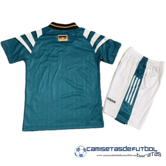 Segunda Conjunto De Segunda Conjunto Completo Alemania Retro 1996 - Imagen 2