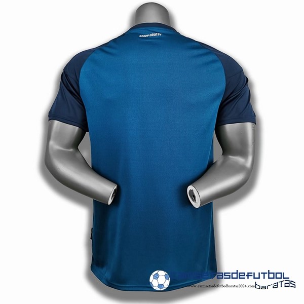 umbro Segunda Camiseta Derby County Retro Equipación 2020 2021 Azul - Imagen 2